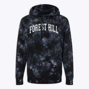 Forest Hill Elementary School Varsity Arch Premium Tie-Dye Hoodie