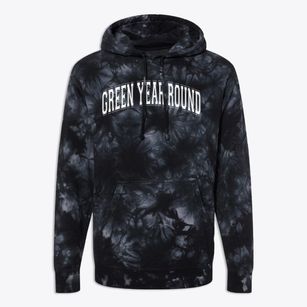 Green Year Round Elementary School Varsity Arch Premium Tie-Dye Hoodie