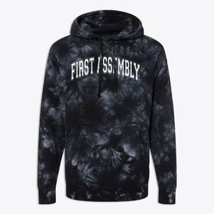First Assembly Christian School Varsity Arch Premium Tie-Dye Hoodie