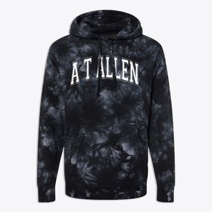 A T Allen Elementary School Varsity Arch Premium Tie-Dye Hoodie