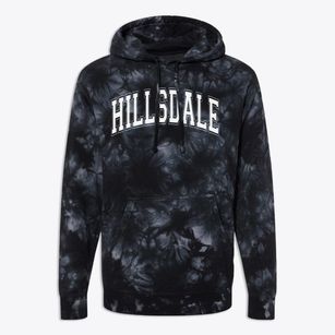 Hillsdale Elementary School Varsity Arch Premium Tie-Dye Hoodie