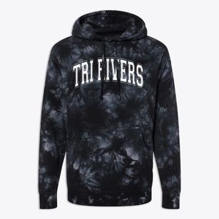 Tri Rivers Career Center Varsity Arch Premium Tie-Dye Hoodie