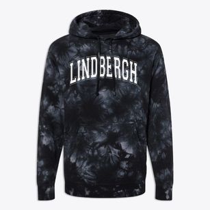 Lindbergh Elementary School Varsity Arch Premium Tie-Dye Hoodie