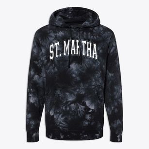Saint Martha School Varsity Arch Premium Tie-Dye Hoodie