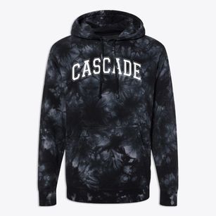 Cascade Christian High School Varsity Arch Premium Tie-Dye Hoodie