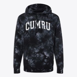 Cumru Elementary School Varsity Arch Premium Tie-Dye Hoodie