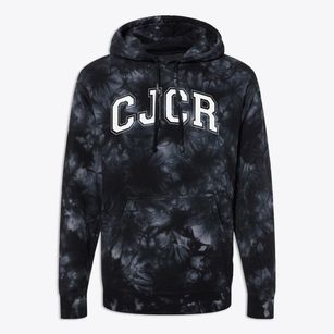Cranston Johnston Catholic Regional Varsity Arch Premium Tie-Dye Hoodie