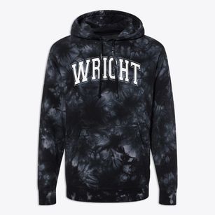 Wright Elementary School Varsity Arch Premium Tie-Dye Hoodie