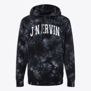 J N Ervin Elementary School Varsity Arch Premium Tie-Dye Hoodie