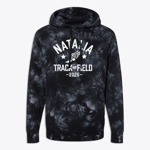 Natalia Early Childhood Center Track and Field Premium Tie-Dye Hoodie