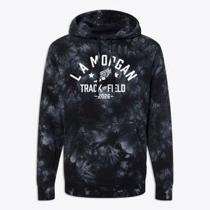 L A Morgan Academy Of Fine Arts Track and Field Premium Tie-Dye Hoodie