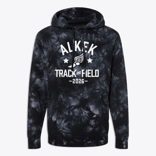 Alkek Elementary School Track and Field Premium Tie-Dye Hoodie