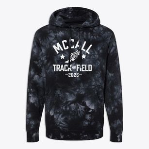 Mccall Elementary School Track and Field Premium Tie-Dye Hoodie
