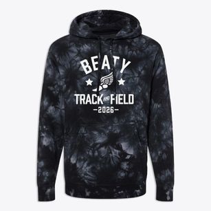 Beaty Early Childhood School Track and Field Premium Tie-Dye Hoodie