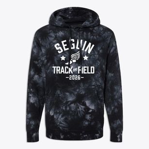 Seguin Elementary School Track and Field Premium Tie-Dye Hoodie