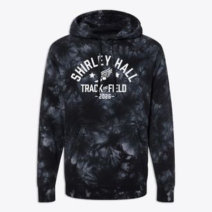 Shirley Hall Junior High School Track and Field Premium Tie-Dye Hoodie