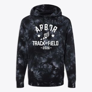 Arbor Christian Academy Track and Field Premium Tie-Dye Hoodie