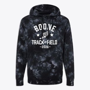 Boone Elementary School Track and Field Premium Tie-Dye Hoodie