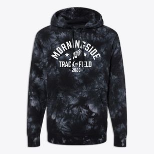 Morningside Middle School Track and Field Premium Tie-Dye Hoodie