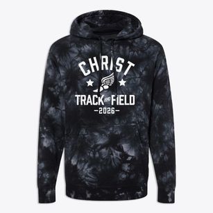 Christ Lutheran School Track and Field Premium Tie-Dye Hoodie