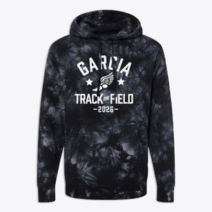 Dr. Juliet V. Garcia Middle School Track and Field Premium Tie-Dye Hoodie