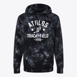 Athlos Leadership Academy Track and Field Premium Tie-Dye Hoodie
