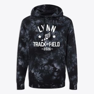 Lynn Middle School Track and Field Premium Tie-Dye Hoodie
