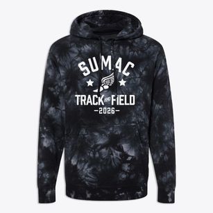 Sumac Elementary School Track and Field Premium Tie-Dye Hoodie