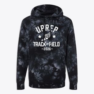 University Prep Track and Field Premium Tie-Dye Hoodie