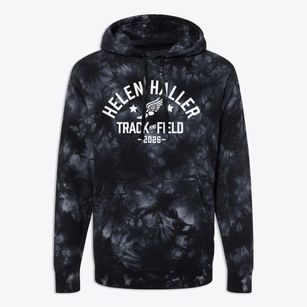 Helen Haller Elementary School Track and Field Premium Tie-Dye Hoodie