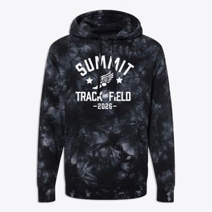 Summit Elementary School Track and Field Premium Tie-Dye Hoodie