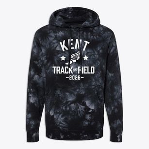 Kent Learning Center Track and Field Premium Tie-Dye Hoodie