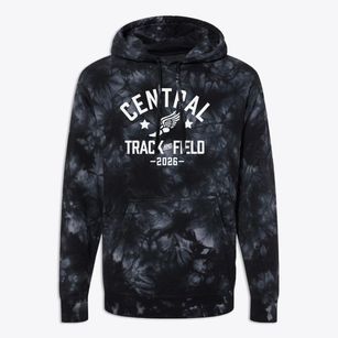 Central Elementary School Track and Field Premium Tie-Dye Hoodie