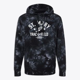 St Mary Parish Track and Field Premium Tie-Dye Hoodie