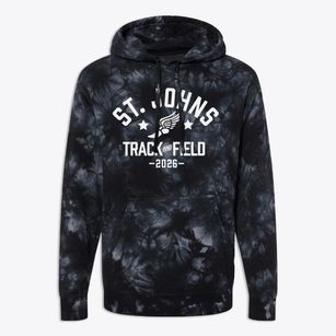 Saint Johns Lutheran School Track and Field Premium Tie-Dye Hoodie