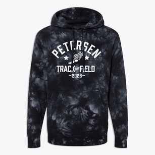 Petersen Sda School Track and Field Premium Tie-Dye Hoodie