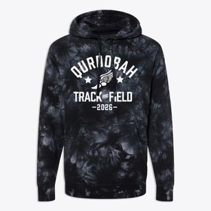 Islamic Studies Institute Qurdobah Track and Field Premium Tie-Dye Hoodie