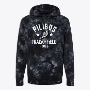 Rose & Alex Pilibos Armenian School Track and Field Premium Tie-Dye Hoodie