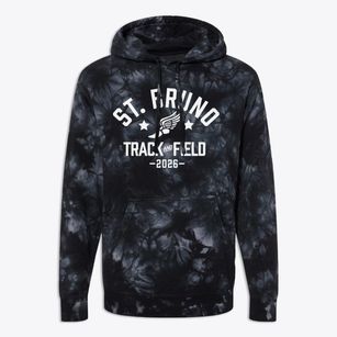 St. Bruno Catholic School Track and Field Premium Tie-Dye Hoodie