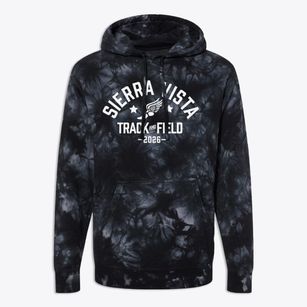 Sierra Vista Elementary School Track and Field Premium Tie-Dye Hoodie
