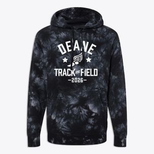 Deane Elementary School Track and Field Premium Tie-Dye Hoodie