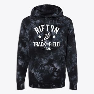Ripton School Track and Field Premium Tie-Dye Hoodie