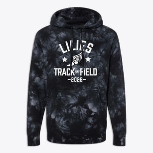 Lilies Of The Field School Track and Field Premium Tie-Dye Hoodie