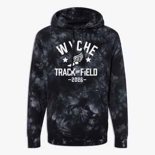 Wyche Elementary School Track and Field Premium Tie-Dye Hoodie