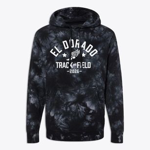 El Dorado High School Track and Field Premium Tie-Dye Hoodie