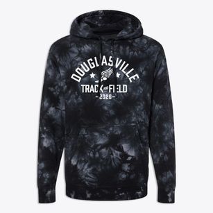 Douglasville Sda School Track and Field Premium Tie-Dye Hoodie