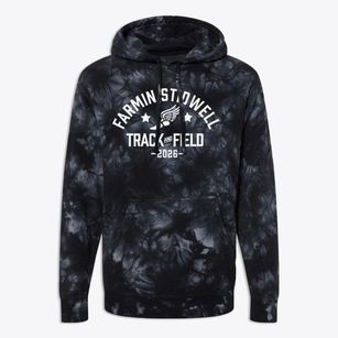 Farmin Stidwell Elementary School Track and Field Premium Tie-Dye Hoodie