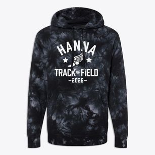 Hanna Sacks Girls High School Track and Field Premium Tie-Dye Hoodie