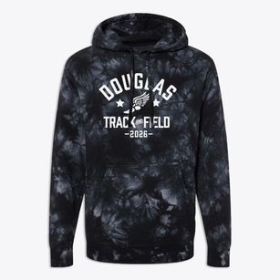 Douglas Community Academy Track and Field Premium Tie-Dye Hoodie