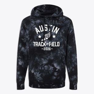 Austin High School Track and Field Premium Tie-Dye Hoodie